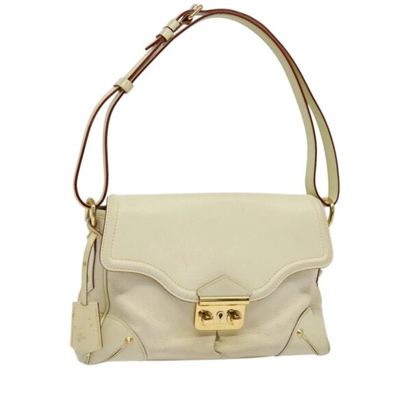 LOUIS VUITTON Suhari Resensual Shoulder Bag White M95845 LV Auth 123753 - Picture 1 of 16